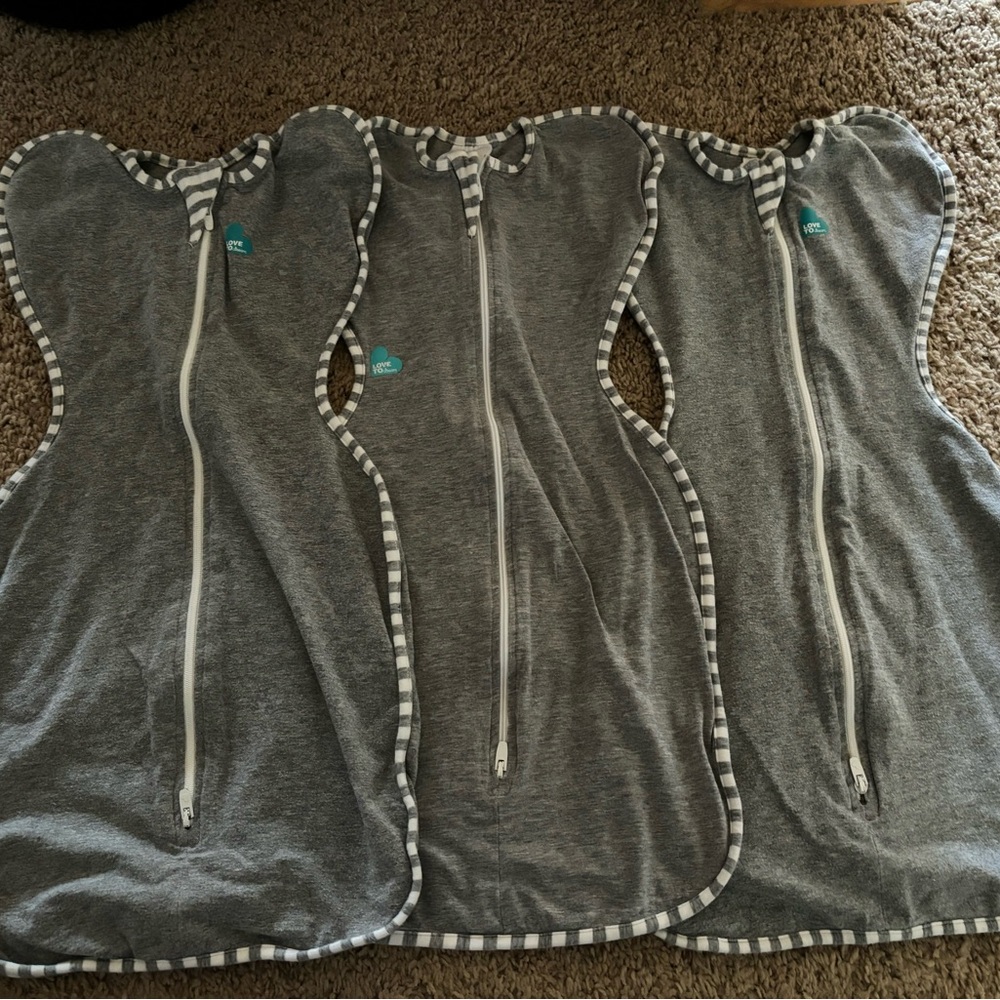 Love to Dream swaddles-set of 3!